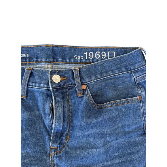 GAP 1969 Sexy Boyfriend Cuffed Bermuda Shorts Size 29 / US 8 - Picture 7 of 8